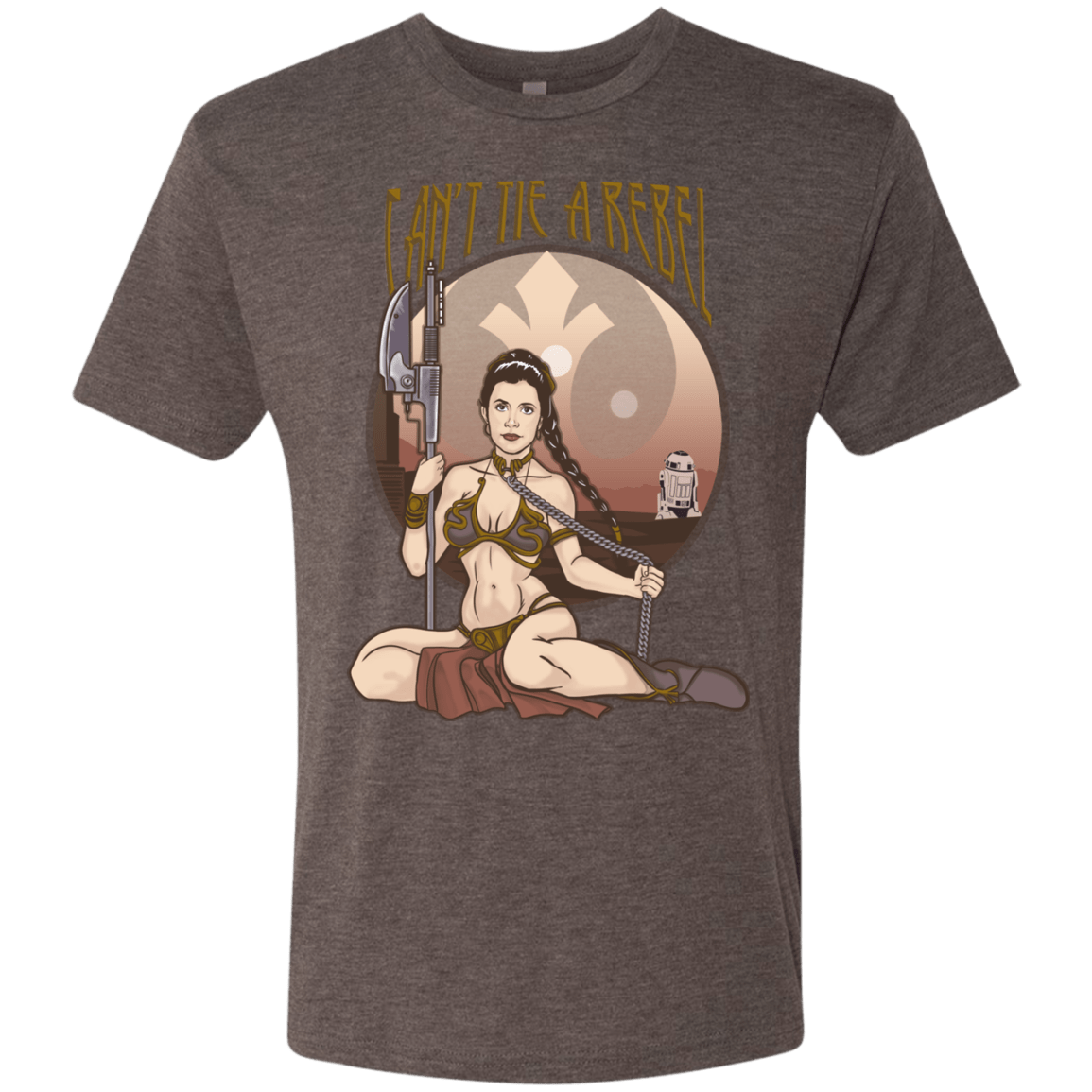 T-Shirts Macchiato / Small Can't Tie a Rebel Men's Triblend T-Shirt