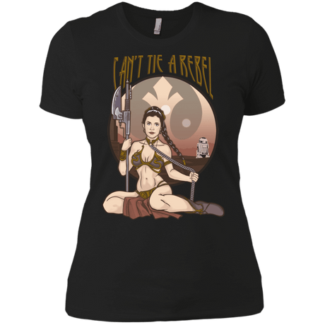 T-Shirts Black / X-Small Can't Tie a Rebel Women's Premium T-Shirt