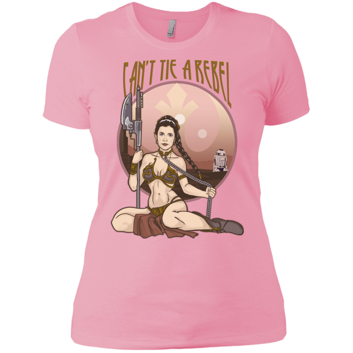 T-Shirts Light Pink / X-Small Can't Tie a Rebel Women's Premium T-Shirt