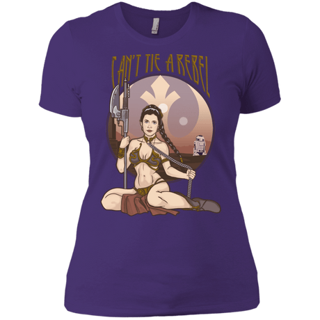 T-Shirts Purple / X-Small Can't Tie a Rebel Women's Premium T-Shirt