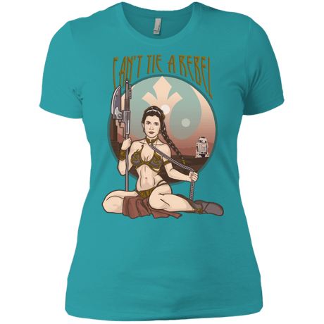 T-Shirts Tahiti Blue / X-Small Can't Tie a Rebel Women's Premium T-Shirt