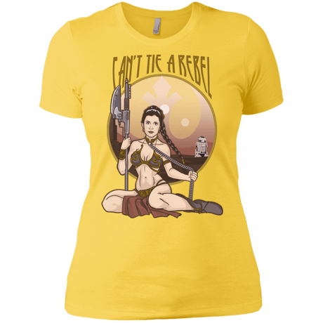 T-Shirts Vibrant Yellow / X-Small Can't Tie a Rebel Women's Premium T-Shirt