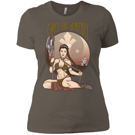 T-Shirts Warm Grey / X-Small Can't Tie a Rebel Women's Premium T-Shirt