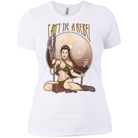 T-Shirts White / X-Small Can't Tie a Rebel Women's Premium T-Shirt