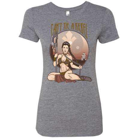 T-Shirts Premium Heather / Small Can't Tie a Rebel Women's Triblend T-Shirt