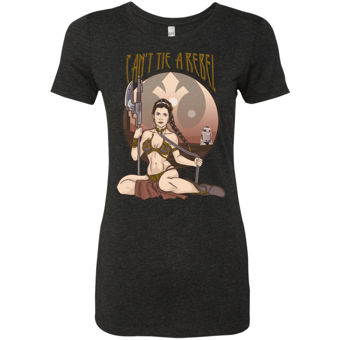 T-Shirts Vintage Black / Small Can't Tie a Rebel Women's Triblend T-Shirt