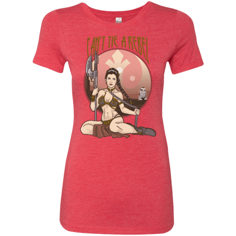 T-Shirts Vintage Red / Small Can't Tie a Rebel Women's Triblend T-Shirt