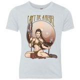 T-Shirts Heather White / YXS Can't Tie a Rebel Youth Triblend T-Shirt