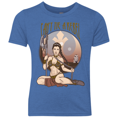 T-Shirts Vintage Royal / YXS Can't Tie a Rebel Youth Triblend T-Shirt