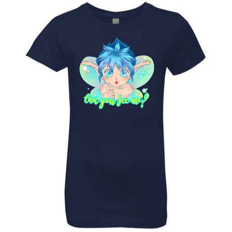 T-Shirts Midnight Navy / YXS Can you see me Girls Premium T-Shirt