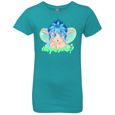 T-Shirts Tahiti Blue / YXS Can you see me Girls Premium T-Shirt