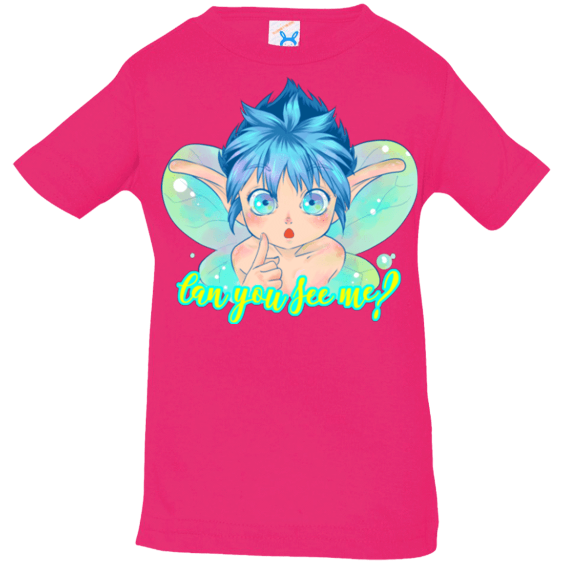 T-Shirts Hot Pink / 6 Months Can you see me Infant PremiumT-Shirt