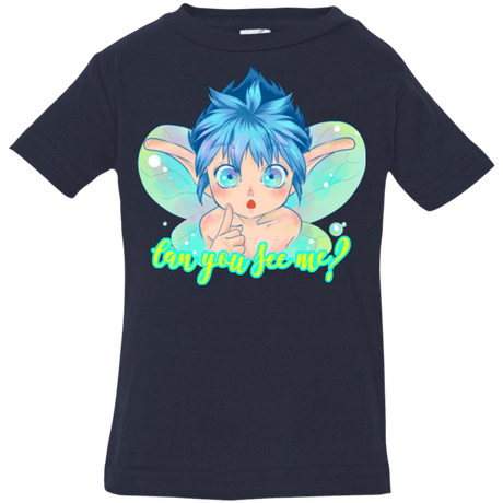 T-Shirts Navy / 6 Months Can you see me Infant PremiumT-Shirt