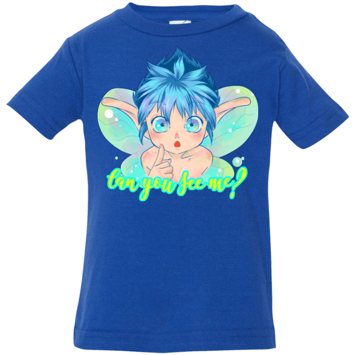 T-Shirts Royal / 6 Months Can you see me Infant PremiumT-Shirt