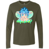 T-Shirts Military Green / Small Can you see me Men's Premium Long Sleeve