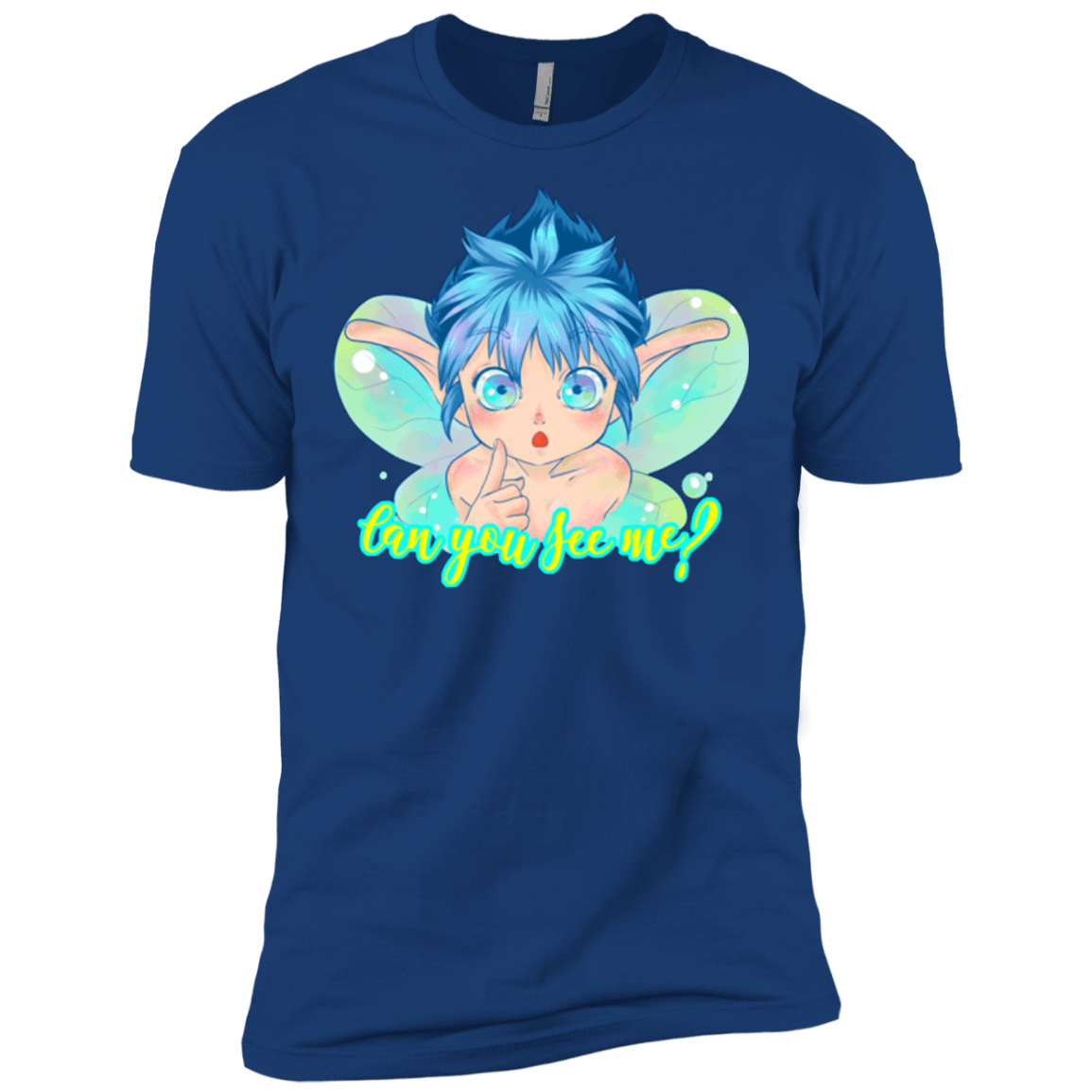 T-Shirts Royal / X-Small Can you see me Men's Premium T-Shirt