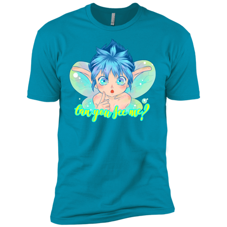 T-Shirts Turquoise / X-Small Can you see me Men's Premium T-Shirt