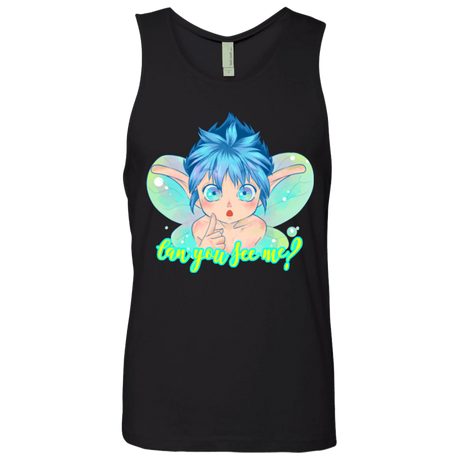 T-Shirts Black / Small Can you see me Men's Premium Tank Top