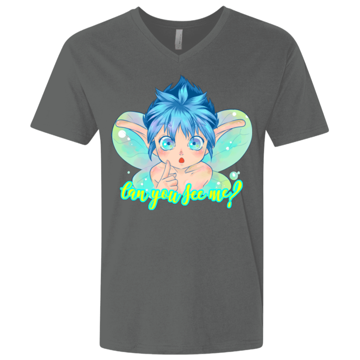 T-Shirts Heavy Metal / X-Small Can you see me Men's Premium V-Neck