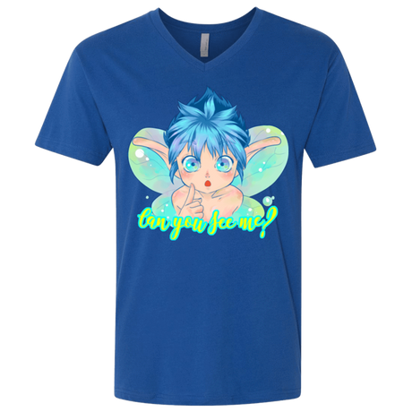 T-Shirts Royal / X-Small Can you see me Men's Premium V-Neck
