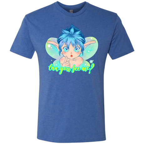 T-Shirts Vintage Royal / Small Can you see me Men's Triblend T-Shirt