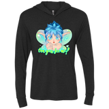 T-Shirts Vintage Black / X-Small Can you see me Triblend Long Sleeve Hoodie Tee