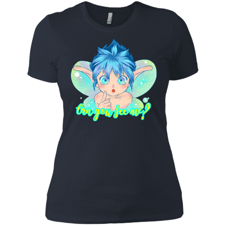 T-Shirts Indigo / X-Small Can you see me Women's Premium T-Shirt