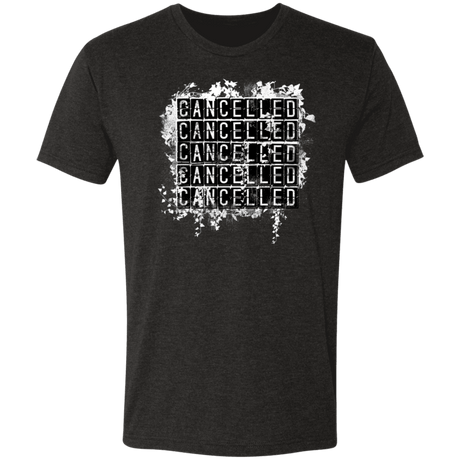 T-Shirts Vintage Black / S Cancelled Men's Triblend T-Shirt