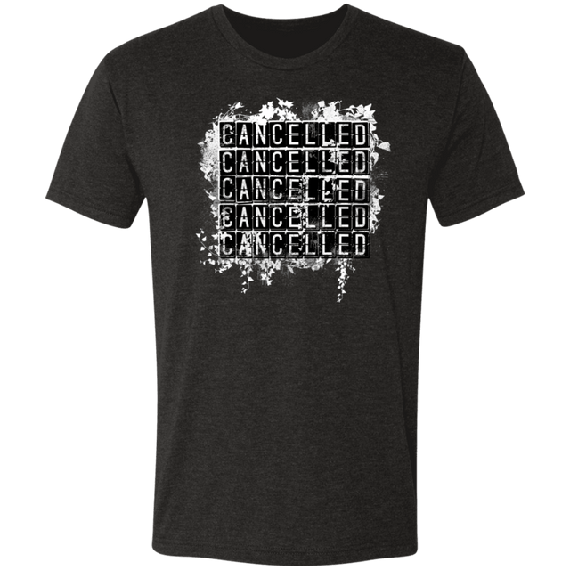 T-Shirts Vintage Black / S Cancelled Men's Triblend T-Shirt
