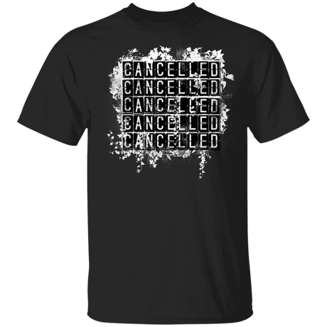 T-Shirts Black / YXS Cancelled Youth T-Shirt