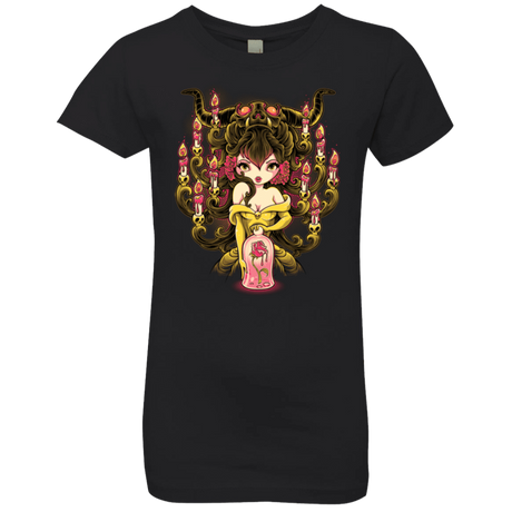 T-Shirts Black / YXS Candelabra Girls Premium T-Shirt