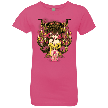 T-Shirts Hot Pink / YXS Candelabra Girls Premium T-Shirt