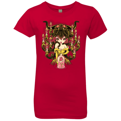 T-Shirts Red / YXS Candelabra Girls Premium T-Shirt