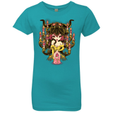 T-Shirts Tahiti Blue / YXS Candelabra Girls Premium T-Shirt