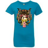 T-Shirts Turquoise / YXS Candelabra Girls Premium T-Shirt