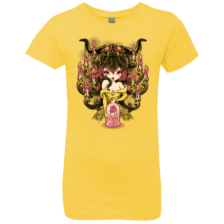 T-Shirts Vibrant Yellow / YXS Candelabra Girls Premium T-Shirt