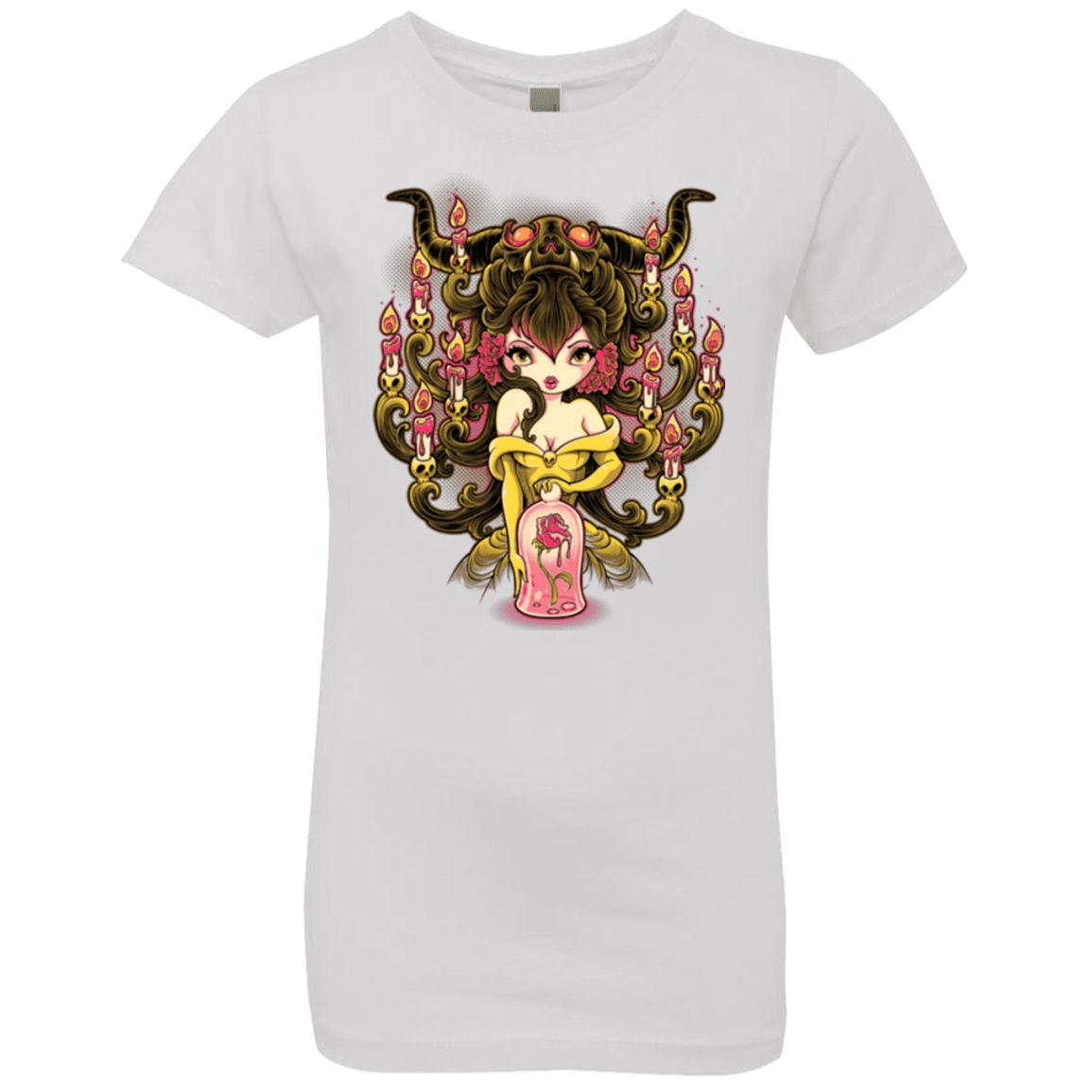 T-Shirts White / YXS Candelabra Girls Premium T-Shirt