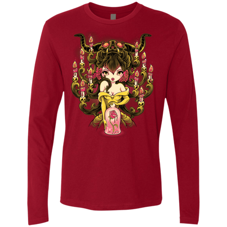 T-Shirts Cardinal / Small Candelabra Men's Premium Long Sleeve