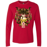 T-Shirts Red / Small Candelabra Men's Premium Long Sleeve
