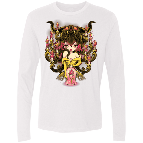 T-Shirts White / Small Candelabra Men's Premium Long Sleeve