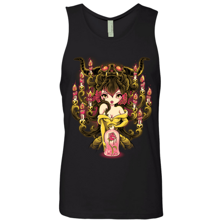 T-Shirts Black / Small Candelabra Men's Premium Tank Top