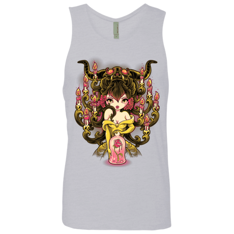 T-Shirts Heather Grey / Small Candelabra Men's Premium Tank Top