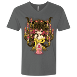 T-Shirts Heavy Metal / X-Small Candelabra Men's Premium V-Neck