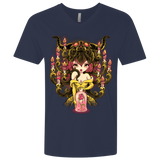 T-Shirts Midnight Navy / X-Small Candelabra Men's Premium V-Neck
