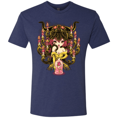 T-Shirts Vintage Navy / Small Candelabra Men's Triblend T-Shirt