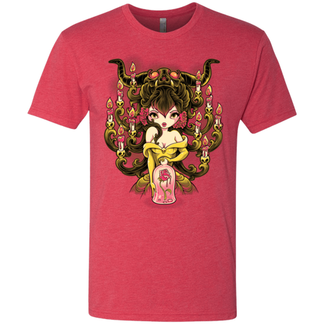 T-Shirts Vintage Red / Small Candelabra Men's Triblend T-Shirt