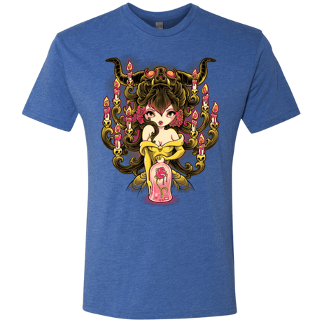 T-Shirts Vintage Royal / Small Candelabra Men's Triblend T-Shirt