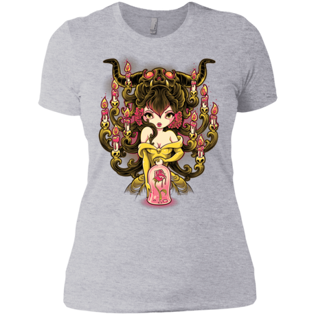 T-Shirts Heather Grey / X-Small Candelabra Women's Premium T-Shirt