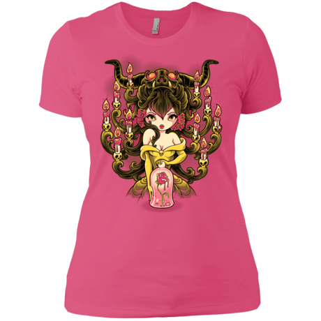 T-Shirts Hot Pink / X-Small Candelabra Women's Premium T-Shirt