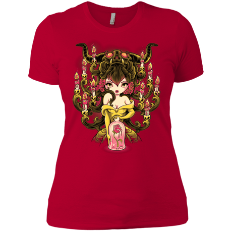 T-Shirts Red / X-Small Candelabra Women's Premium T-Shirt